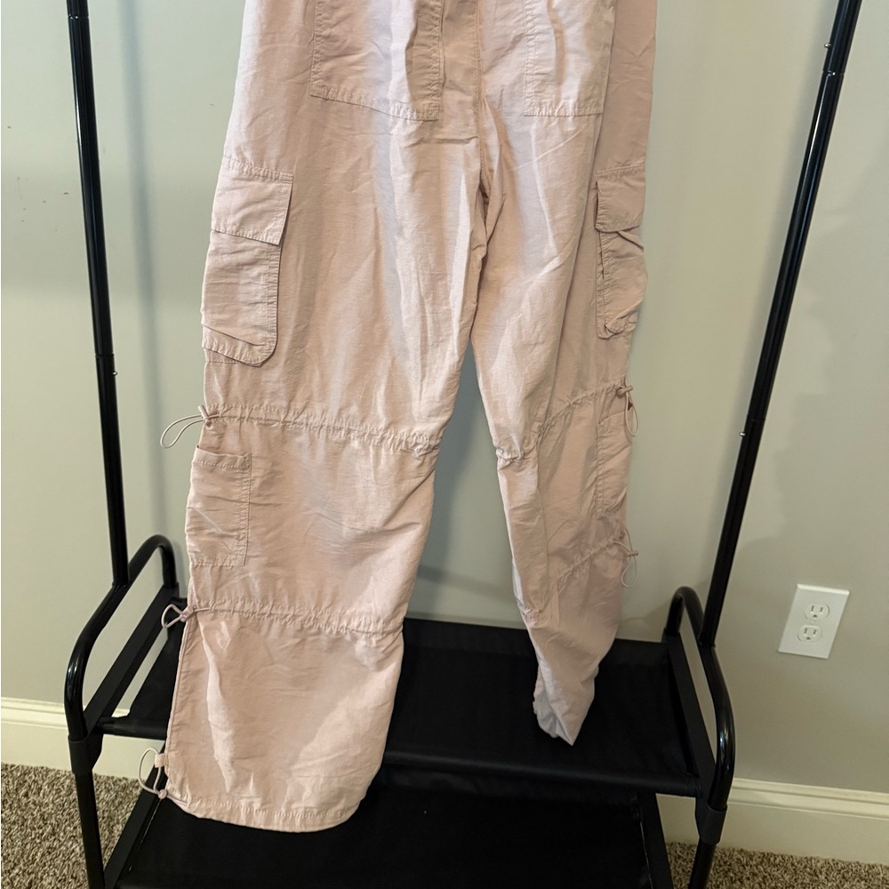 Aero Parachute Pants in Light Pink